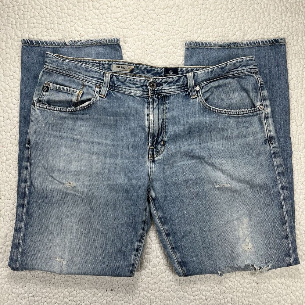 Adriano Goldschmied The‎ Protégé Jeans Men’s 38x30.5 Straight Streetwear Grunge